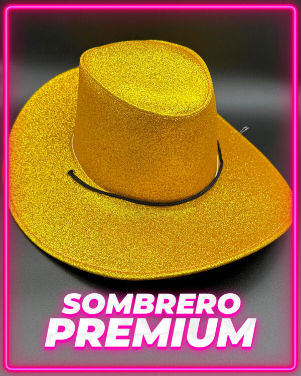 Sombrero Cowboy c/ Glitter
