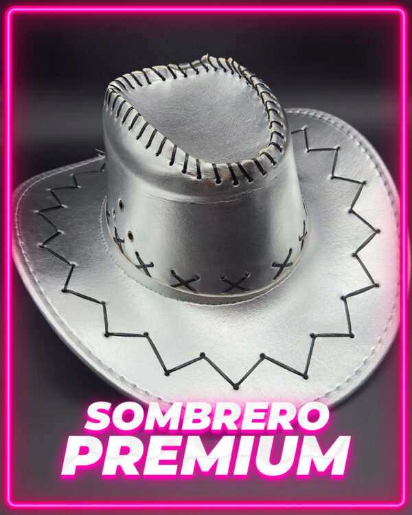 Sombrero Cowboy Metalizado