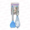 Set Batidor Silicona + Espátula Corazón