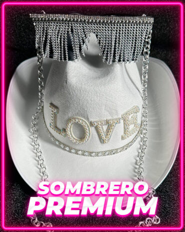 Kit Sombrero Love + Anteojo