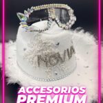 Set Sombrero Novia + Anteojo