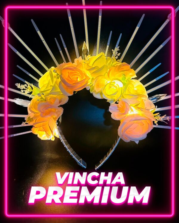 Vincha Flores Premiun