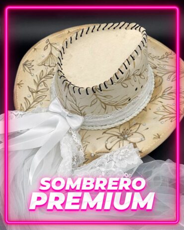 Sombrero Novia Cowboy Vintage