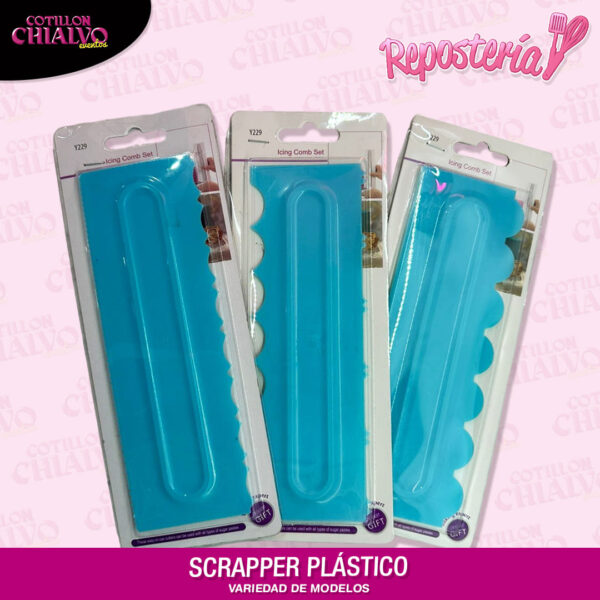 Espatula Scrapper Plastico