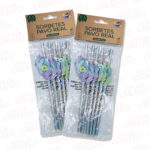Sorbete Polipapel Pavo Real X 6Uni