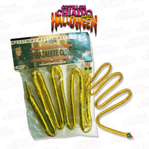 Pulsera Brazalete Serpiente Dorada