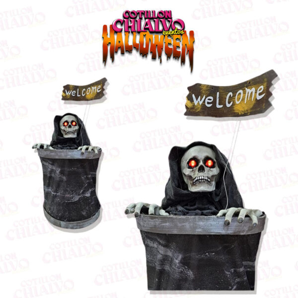 Fantasma Welcome C/Luz (81x46x42cm)
