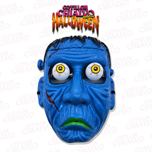Careta Zombie Ojos Saltones