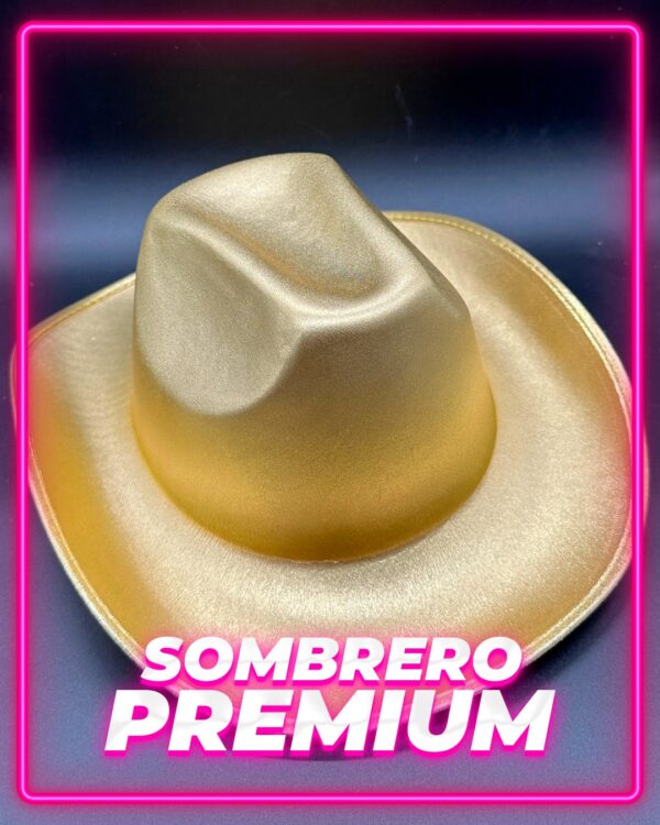 Sombrero Cowboy Metalizado
