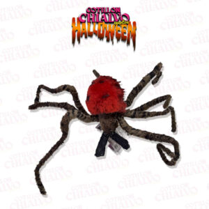 Araña Mediana Roja Y Negra (43x9.5x4cm)