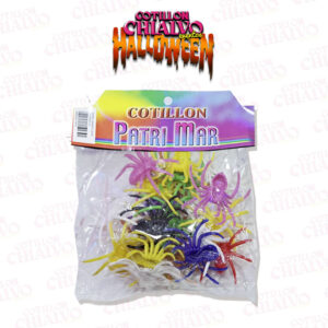 Araña Color Halloween X 24U