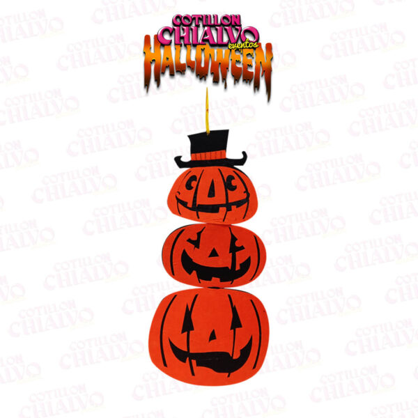 Banderin Halloween Tela (62X30cm)