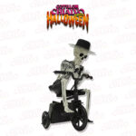 Esqueleto En Bicicleta C/Sonido (35x16.5x20cm)