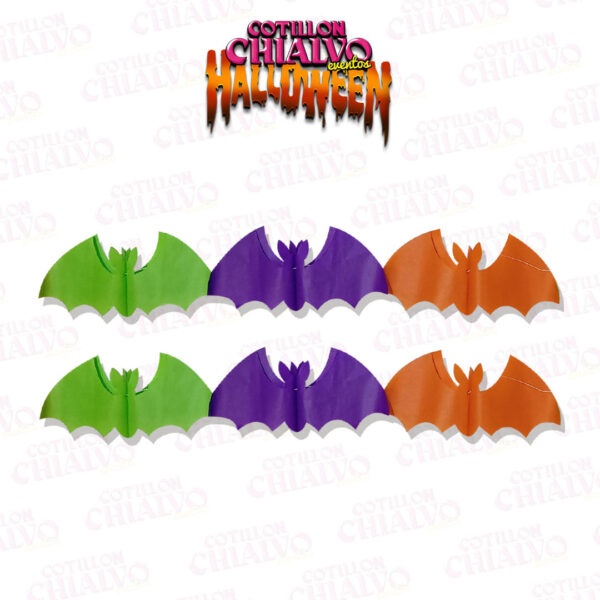 Guirnalda Murcielago Halloween