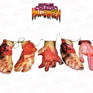 Banderin Halloween Mano