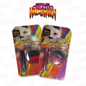 Maquillaje + Glitter Halloween