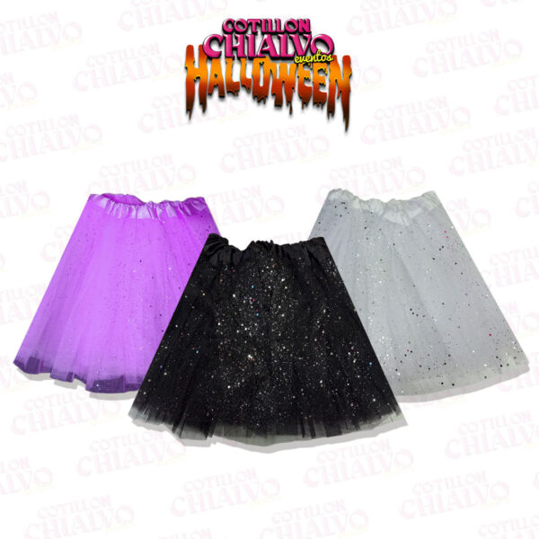 Tutu C/Brillo Halloween 30cm