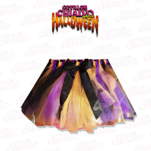 Tutu Tricolor Halloween 25cm