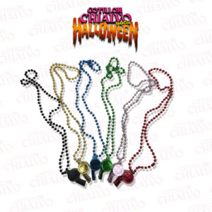 Collar De Cuenta Silbato 80cm