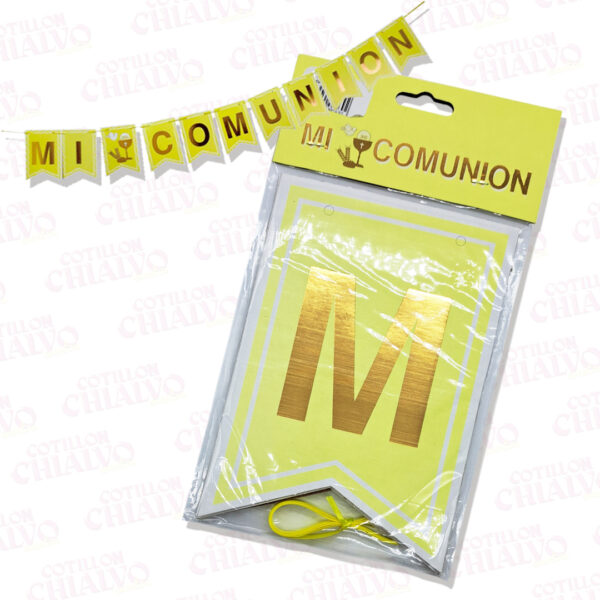 Banderin Comunion