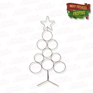 Arbol Navidad Hierro Redondo