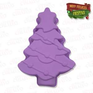 Molde Silicona Arbol Navidad