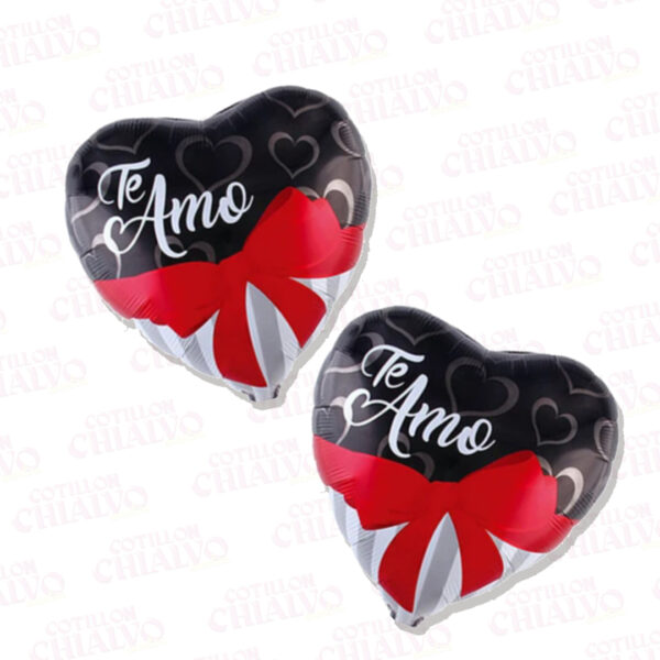 Globo Mylar Frase "Te Amo" 18"