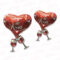 Globo Mylar Corazon C/Copas 69cm