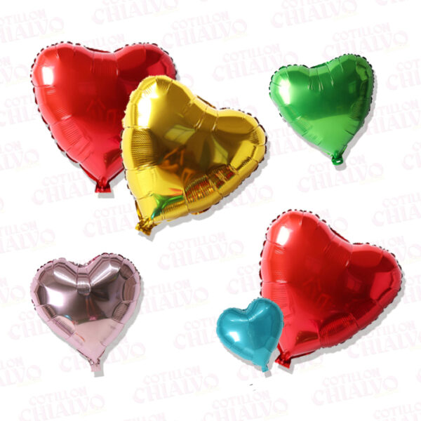 Globo Mylar Corazon