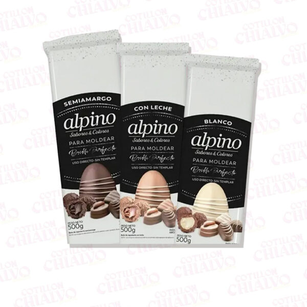 Chocolate Alpino Barra 500gr