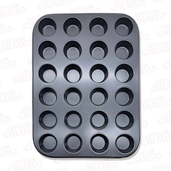 Molde Teflon Cupcake Mini 24U