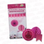 Kit Estrella Bola Banderin X 3U