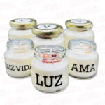 Vela Frasco Aromatizada Vidrio