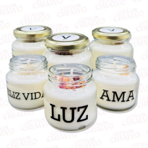 Vela Frasco Aromatizada Vidrio