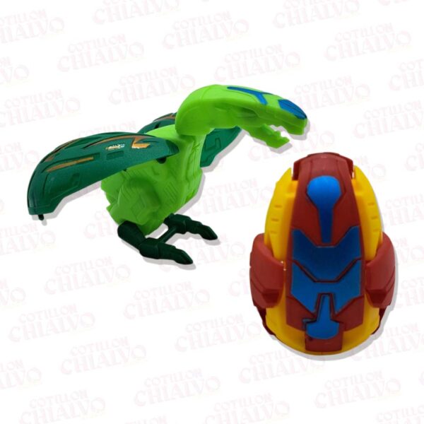Set Huevo Robot Dino