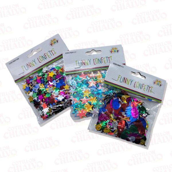 Confetti Formas