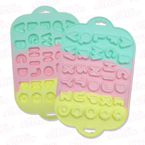 Molde Silicona ABC Multicolor (24x18cm)