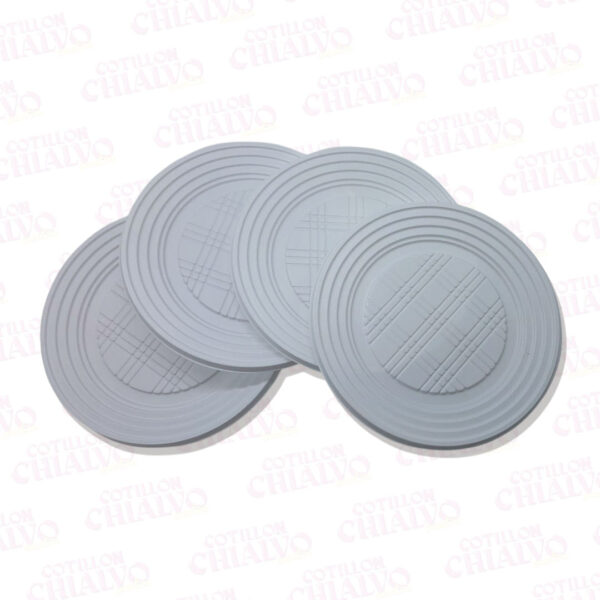 Plato Descartable Blanco 17cm
