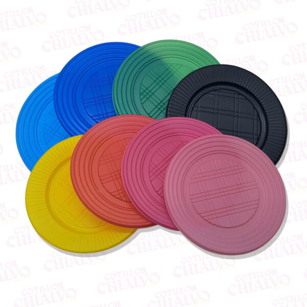 PLATO DESCARTABLE COLOR 17CM