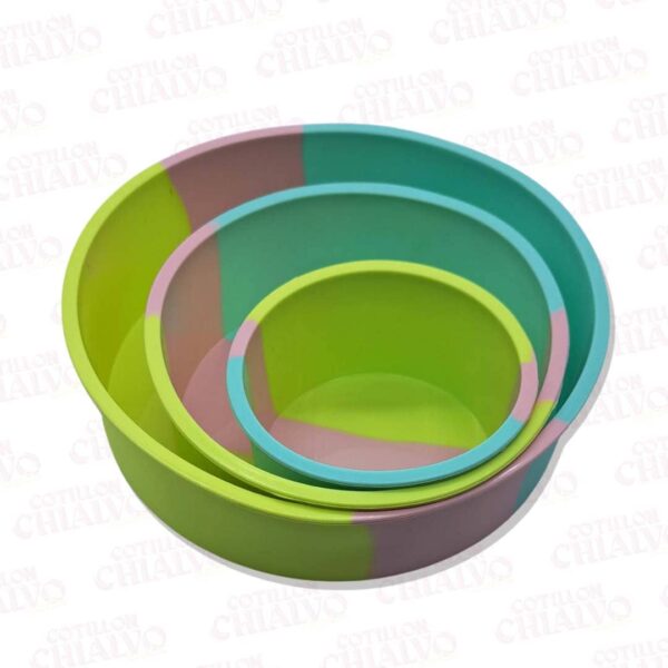 Molde Silicona Torta Multicolor