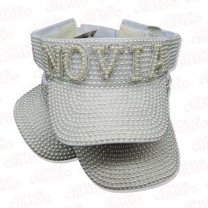 Visera Novia Perlas Blancas