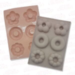 Molde Silicona Donas Formas 6U