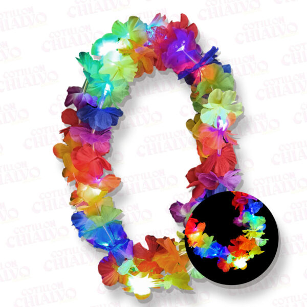 Collar Flor Hawai  C/Led