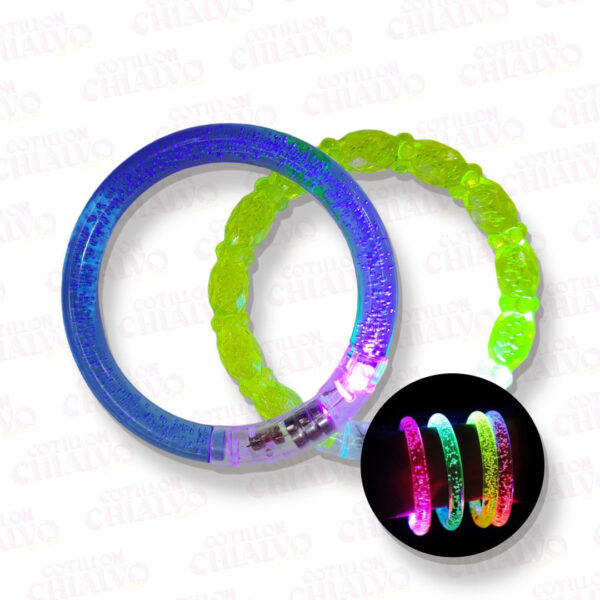 Pulsera Acrilica Luz