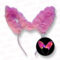Vincha Conejo Peluche Led