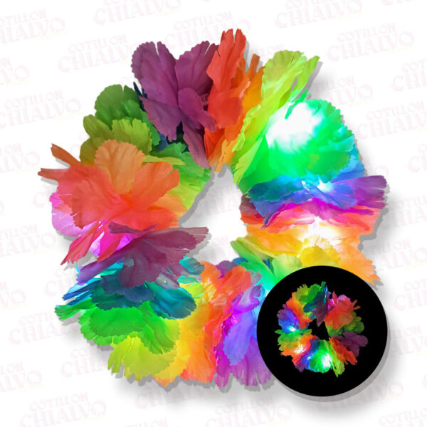 Vincha Flor Hawai Led