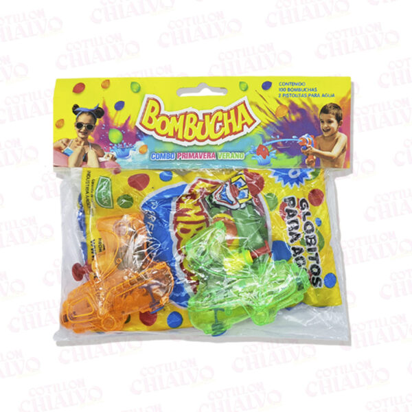 Bombucha De Agua C/2 Pistolas