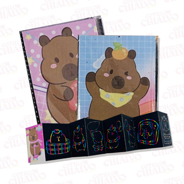 Set Scratch Capybara