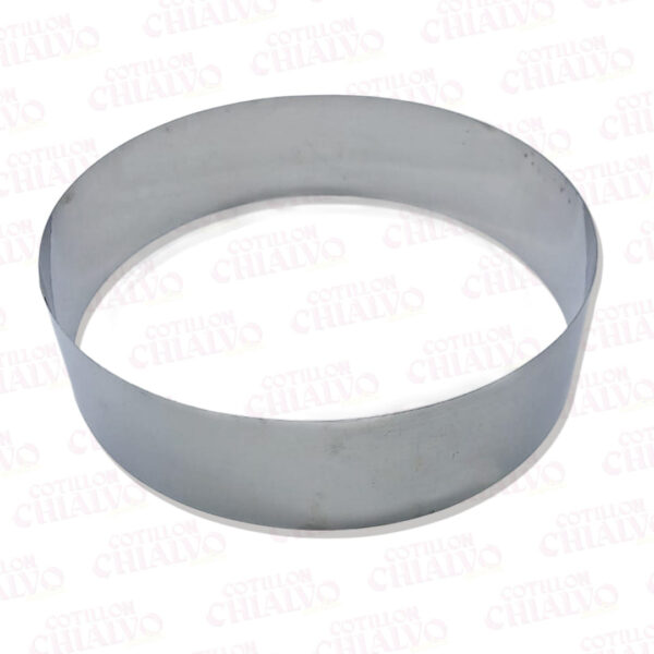 Aro Acero Inox (18x6cm)