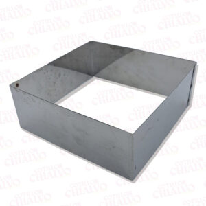 Aro Acero Cuadrado N18 (18x18x6cm)